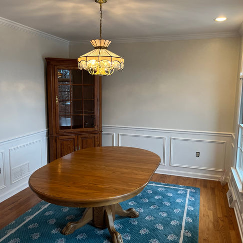 Dining room painted by Linkowski Painting
