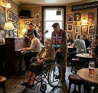 Bunny Bunny Jabba - In sickness and in health(Chas and Dave cover) song illustration