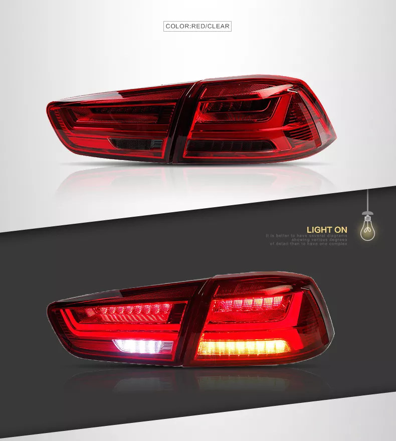 ĐÈN HẬU ĐỘ NGUYÊN BỘ MITSUBISHI LANCER 2008-2017