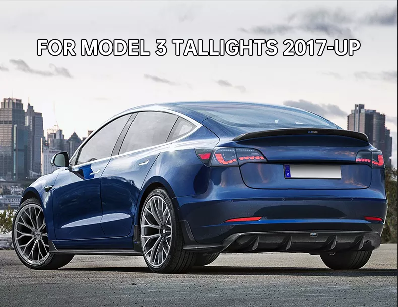 ĐÈN HẬU ĐỘ NGUYÊN BỘ TESLA 2017+
