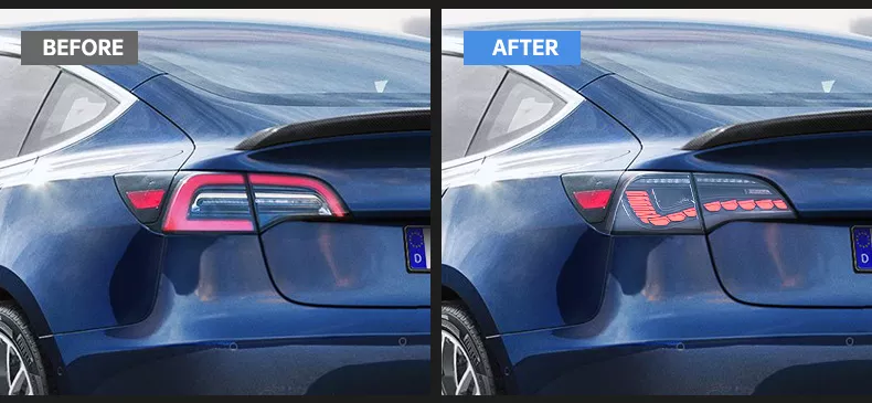 ĐÈN HẬU ĐỘ NGUYÊN BỘ TESLA 2017+