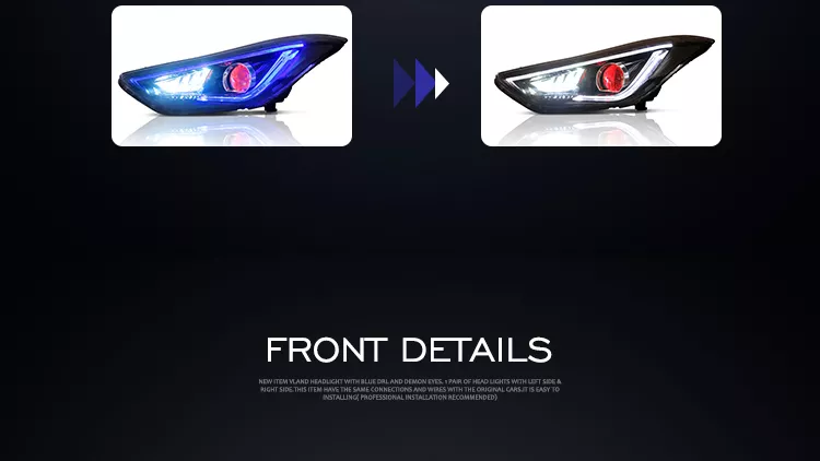 ĐÈN PHA ĐỘ NGUYÊN BỘ ELANTRA 2011-2016