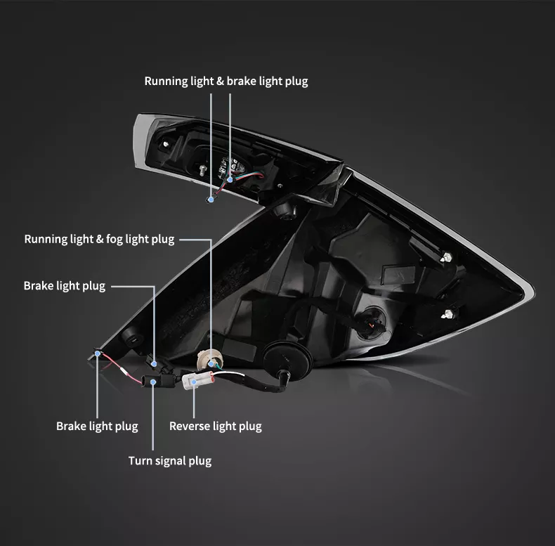 BỘ ĐÈN HẬU NGUYÊN BỘ HONDA CIVIC 2018-2020