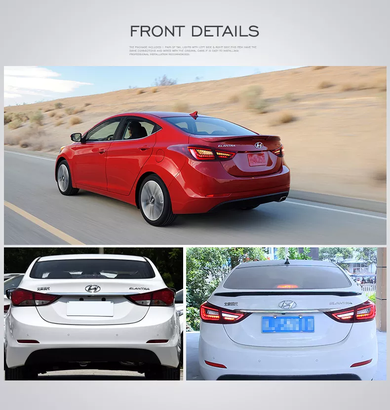 ĐÈN HẬU NGUYÊN BỘ ELANTRA 2011 - 2016