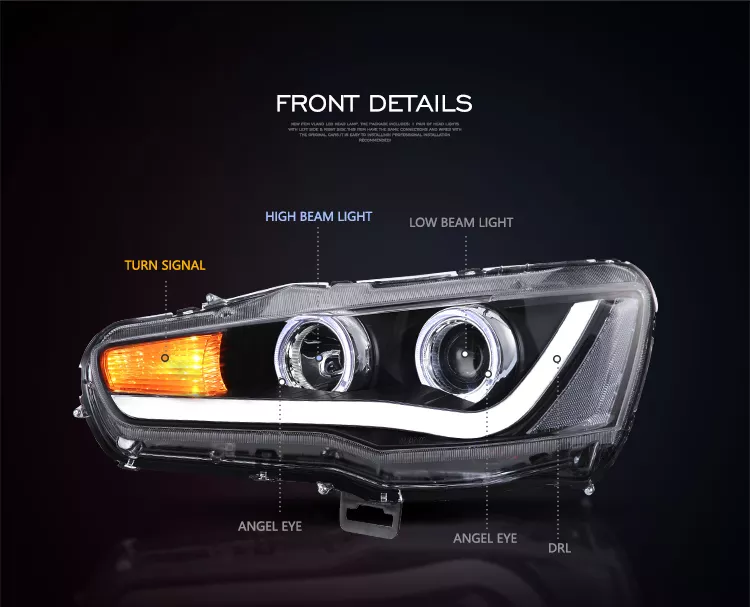 ĐÈN PHA ĐỘ NGUYÊN BỘ MITSUBISHI LANCER 2008-2020