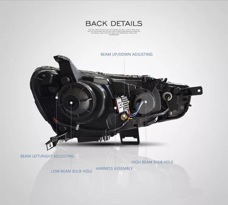 ĐÈN PHA ĐỘ NGUYÊN BỘ MITSUBISHI LANCER 2008-2020