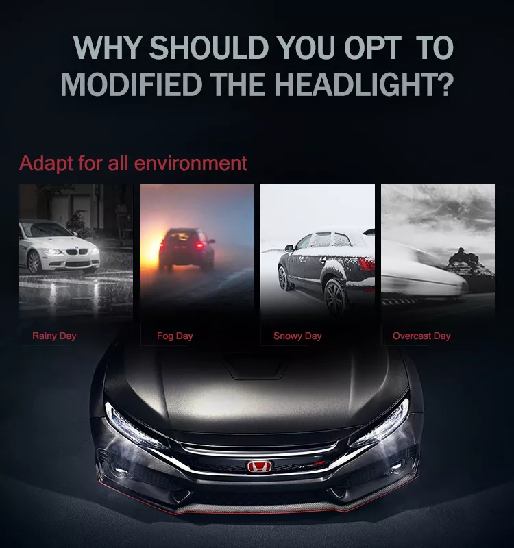 BỘ ĐÈN PHA NGUYÊN BỘ HONDA CIVIC 2016-2020