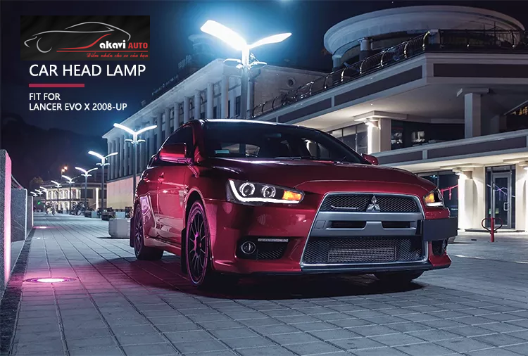 ĐÈN PHA ĐỘ NGUYÊN BỘ MITSUBISHI LANCER 2008-2020