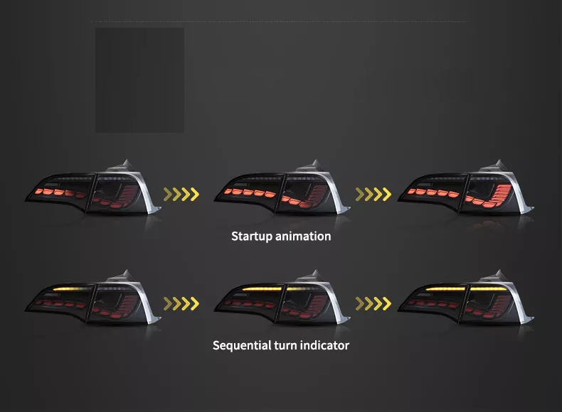 ĐÈN HẬU ĐỘ NGUYÊN BỘ TESLA 2017+
