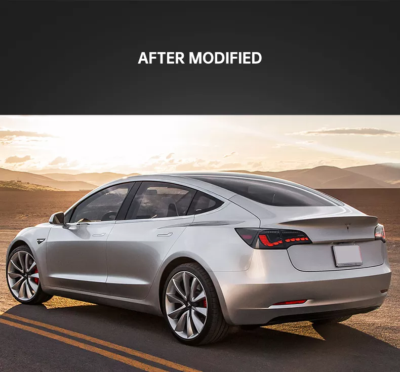 ĐÈN HẬU ĐỘ NGUYÊN BỘ TESLA 2017+
