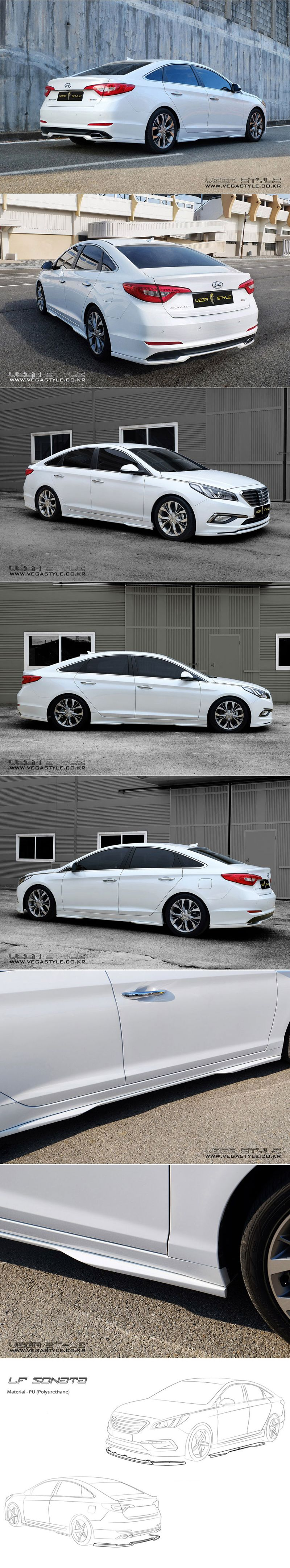 BODY KIT SONATA LF MẪU VEGA STYLE