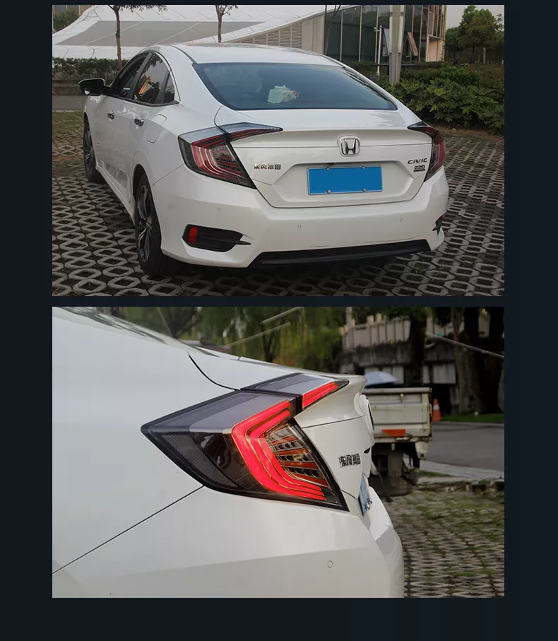 BỘ ĐÈN HẬU LED NGUYÊN BỘ HONDA CIVIC 2016-2018