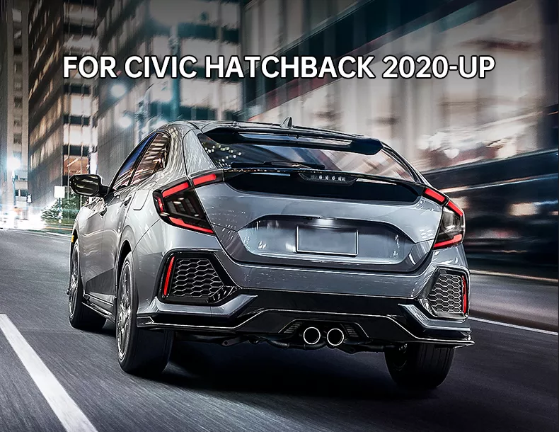 BỘ ĐÈN HẬU NGUYÊN BỘ HONDA CIVIC Hatchback 2000+