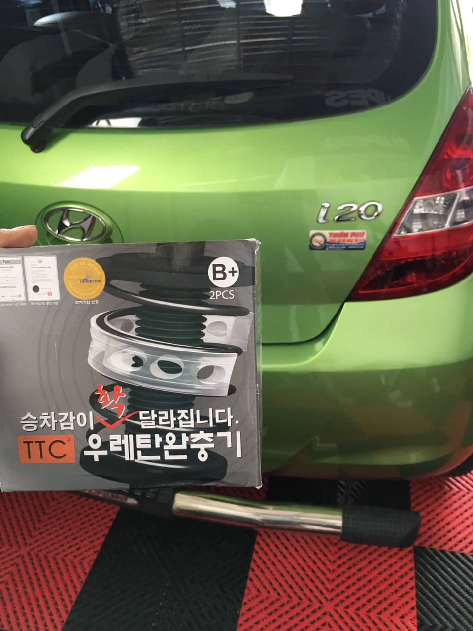BỘ CAO SU GIẢM CHẤN GIẢM SÓC XE Ô TÔ TTC HÀN QUỐC
