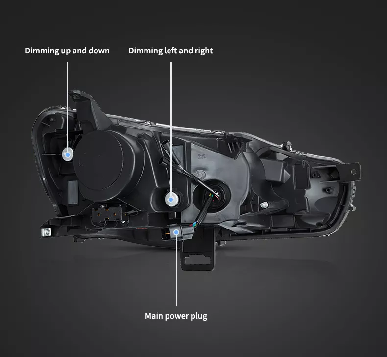 ĐÈN PHA ĐỘ NGUYÊN BỘ MITSUBISHI LANCER 2008-2017