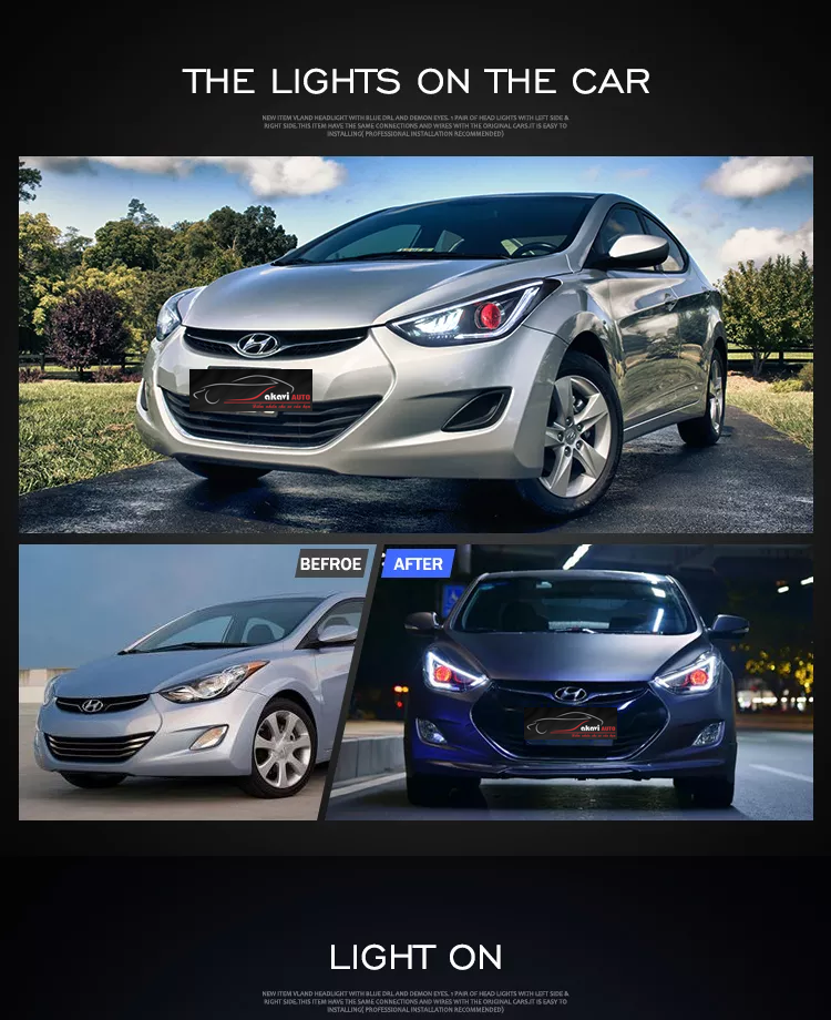 ĐÈN PHA ĐỘ NGUYÊN BỘ ELANTRA 2011-2016