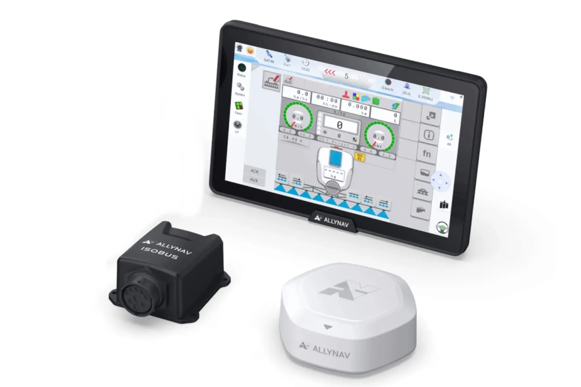 Nawigacja AllyNav Terminal ISOBUS JC2509BT12