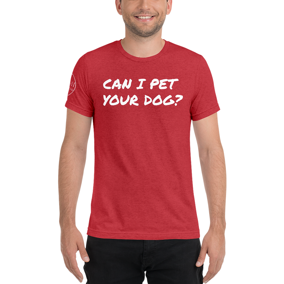 Thumbnail: CAN I PET YOUR DOG? Short sleeve t-shirt