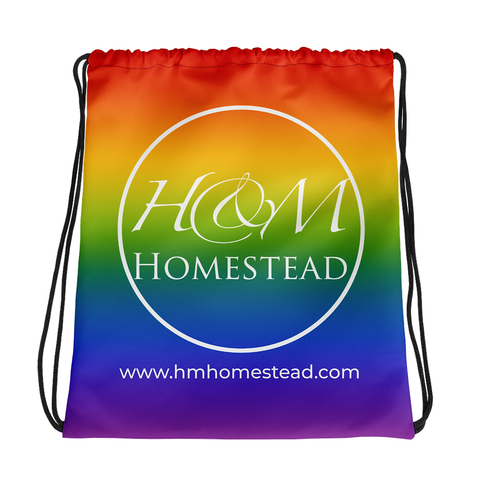 H&M Homestead Pride Drawstring bag