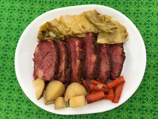 Mustard Glazed Corned Beef Brisket