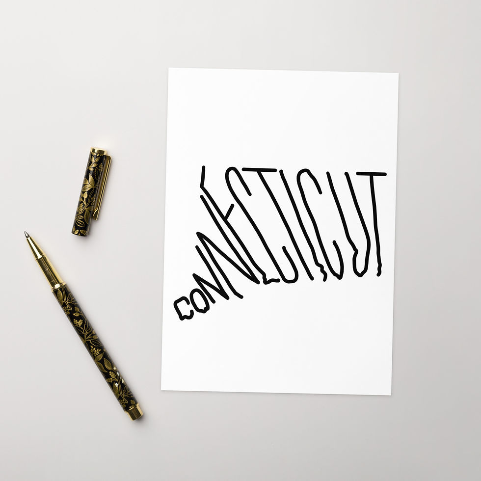 Thumbnail: Connecticut Greeting Card