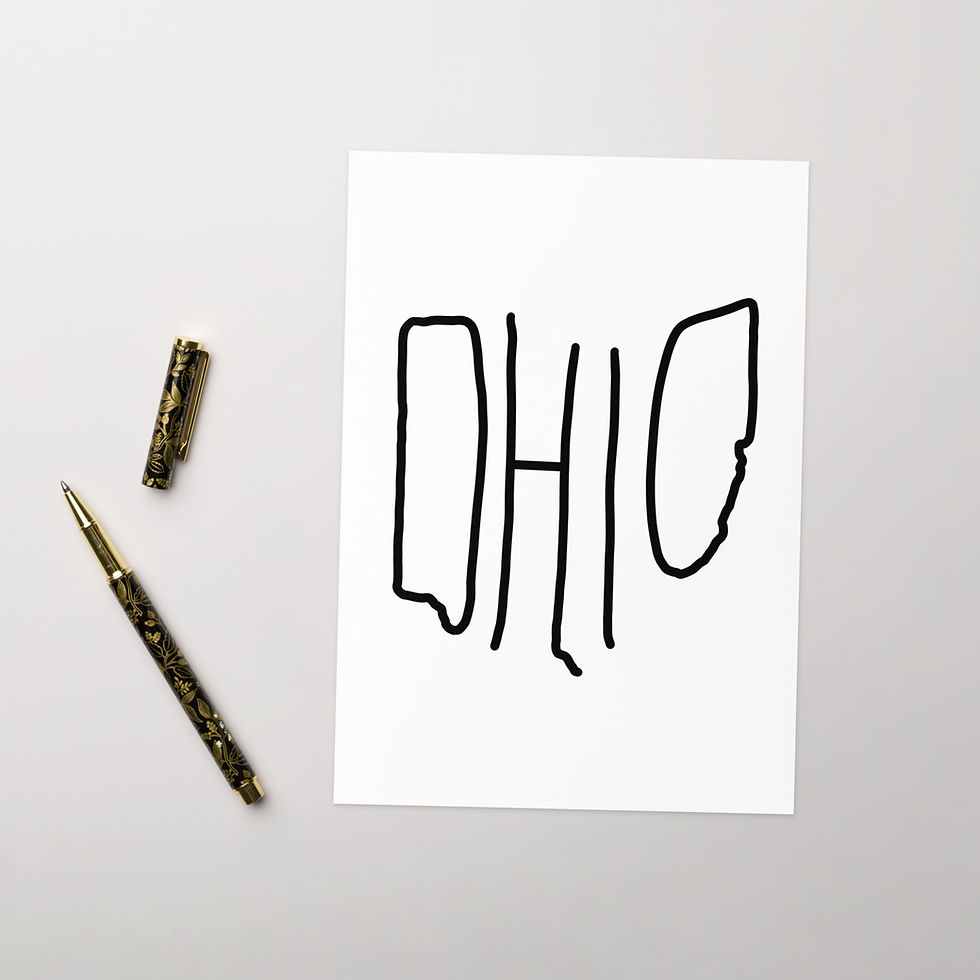 Thumbnail: Ohio Greeting Card