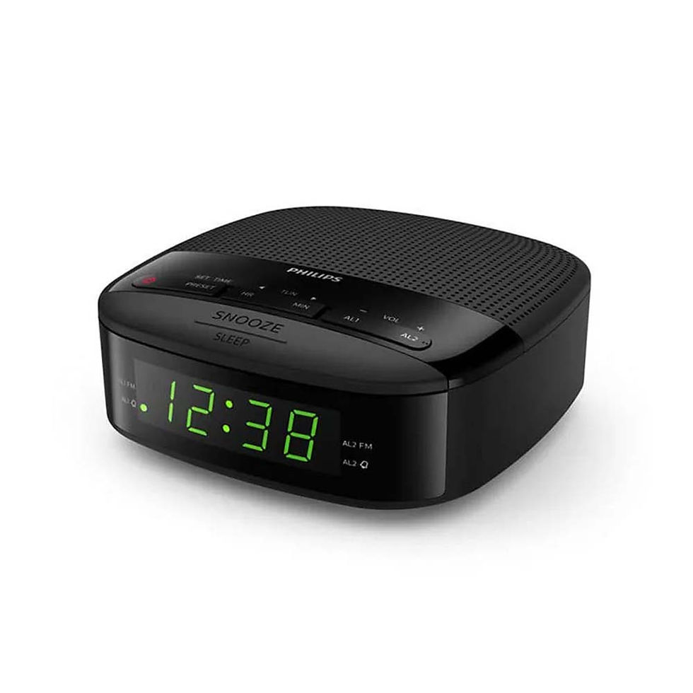 Miniatura: Radio Reloj Digital Philips 3205 Color Negro