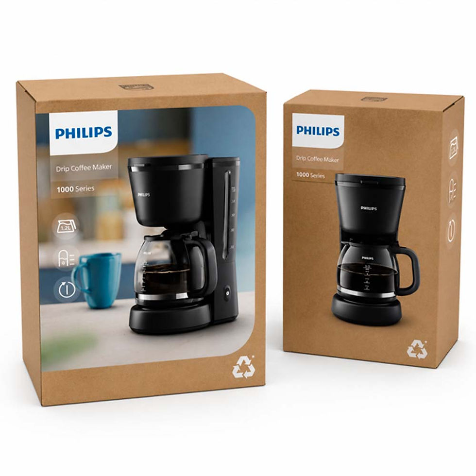 Miniatura: Cafetera de Filtro Philips Serie 1000 1.2L Sistema Antigoteo HD7430