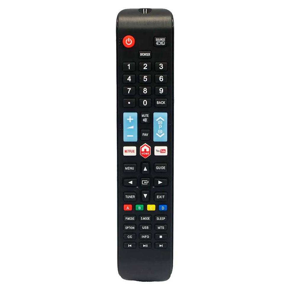 Miniatura: Control Remoto Universal Para Smart Tv Mater-G Negro Tecnolab
