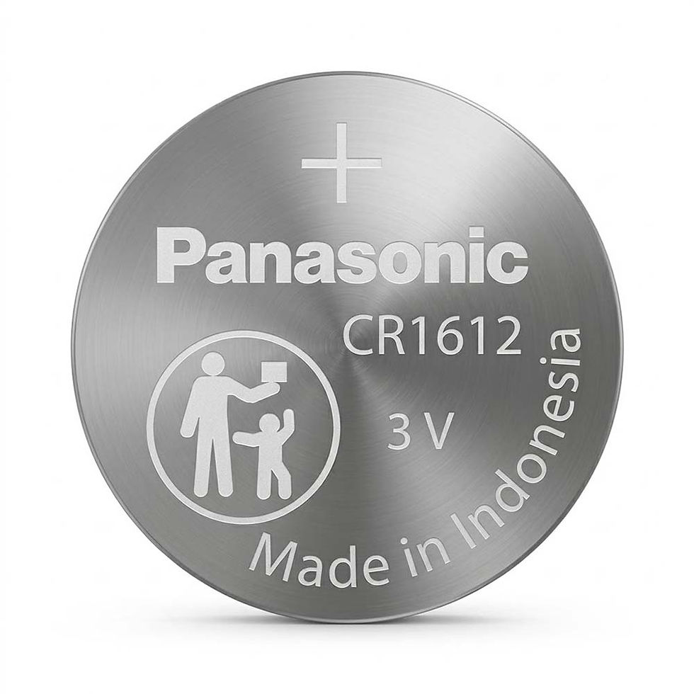 Miniatura: Pila CR1612 Panasonic de litio 3V - BLISTER DE 5 UNIDADES
