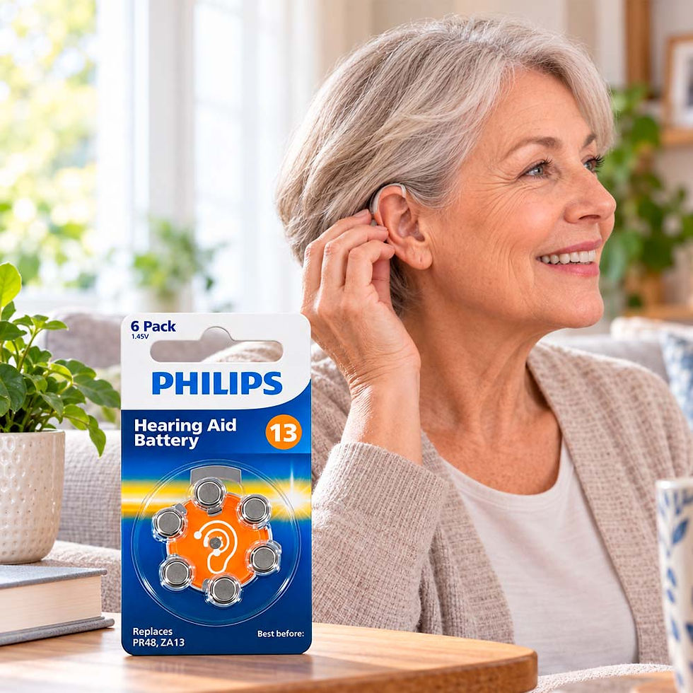 Pilas Auditivas Philips N°13 1.45V – Blíster 6 Unidades
