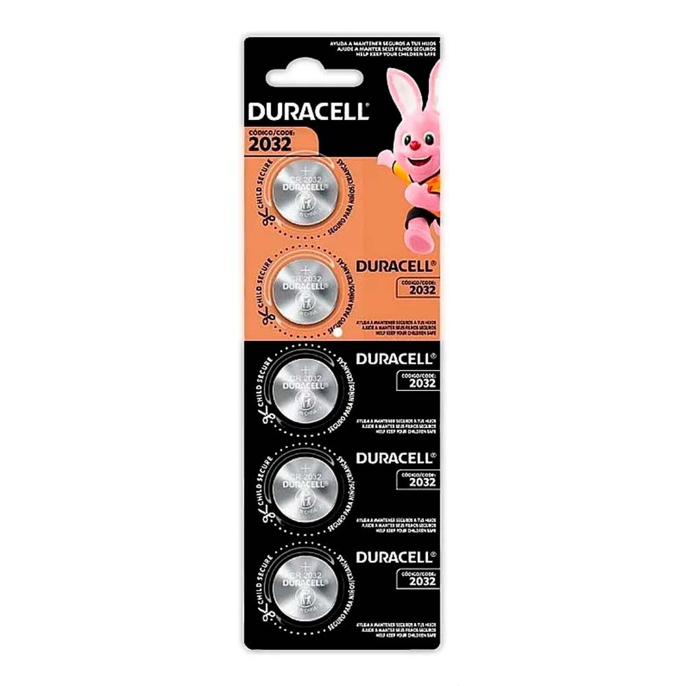 Pila Duracell CR2032 Litio 3v blister5 uni.