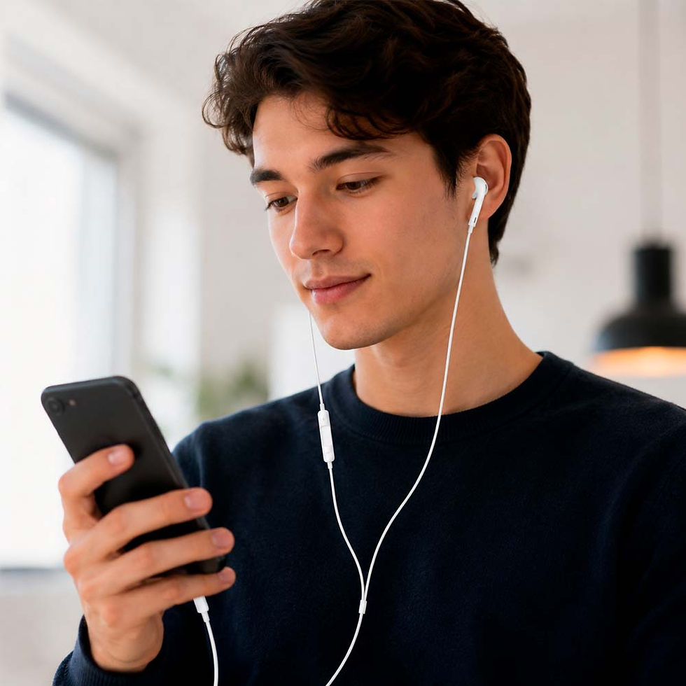 EarPods Lightning para iPhone – Audífonos con Micrófono y Sonido Claro