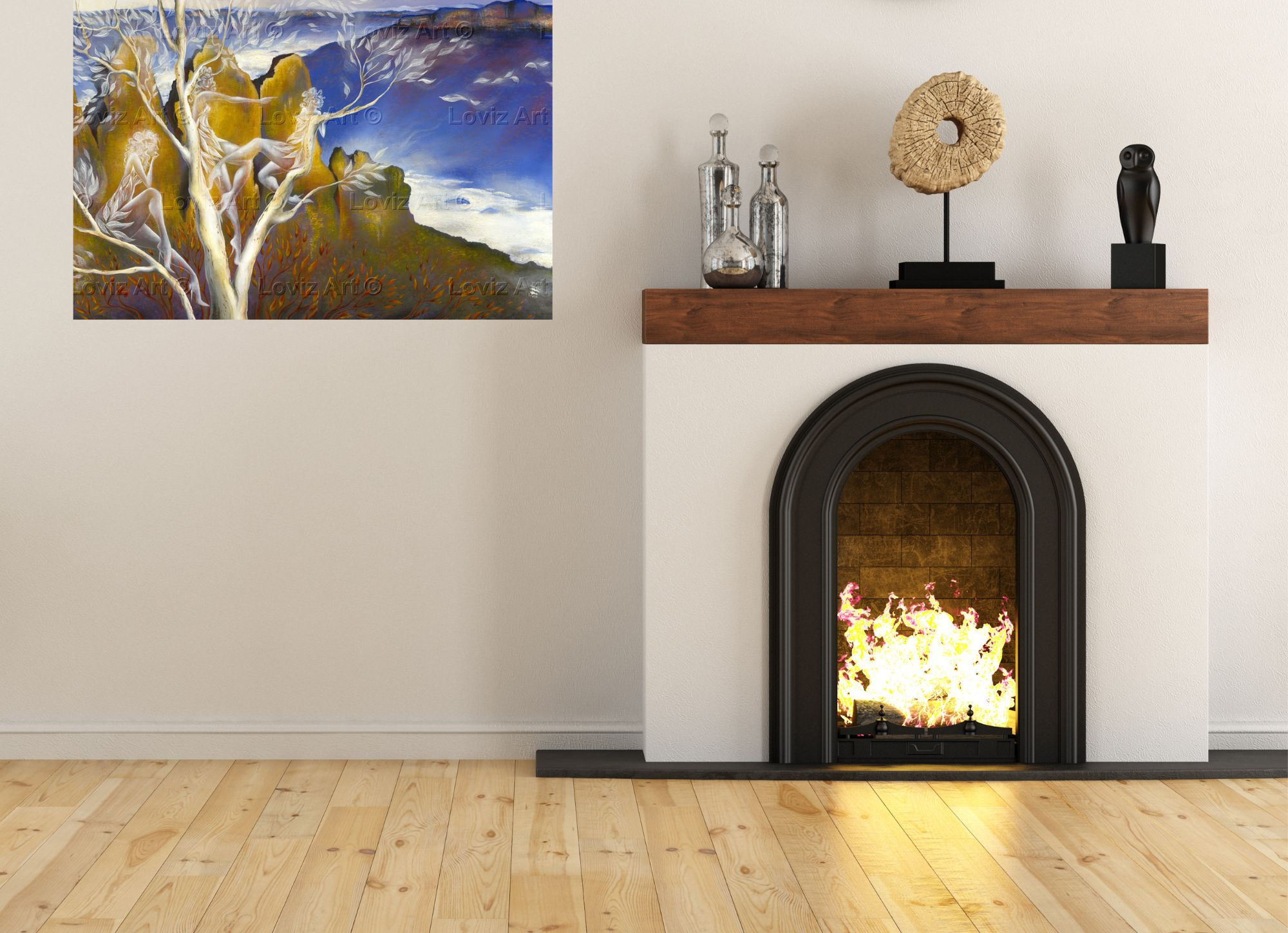 1258 "Ghost Gum" Canvas