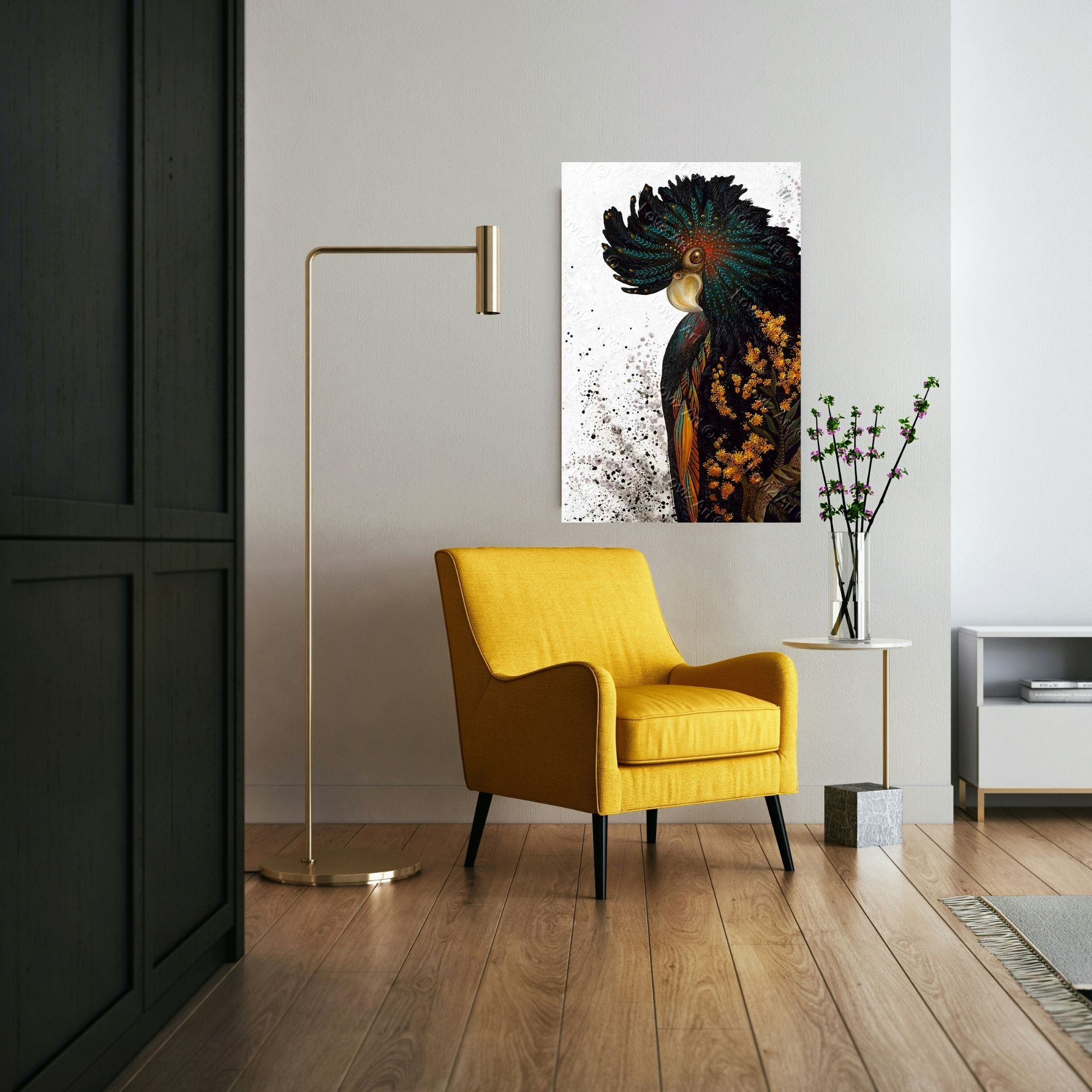 1796 "Enchanted Wild Calls" Canvas