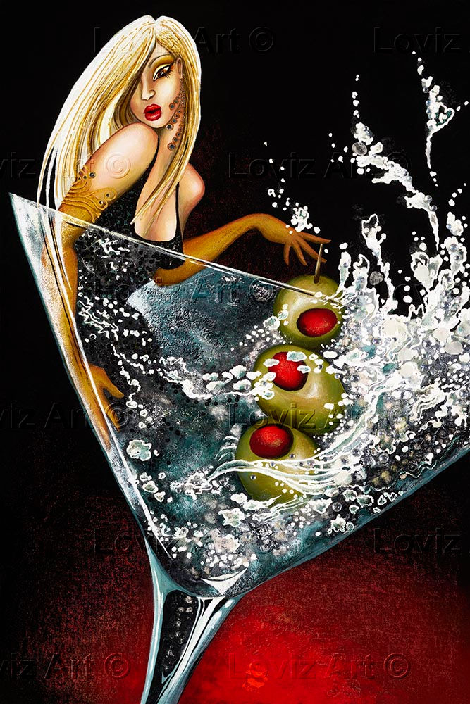 Thumbnail: 1647 "Shaken or Stirred" Canvas