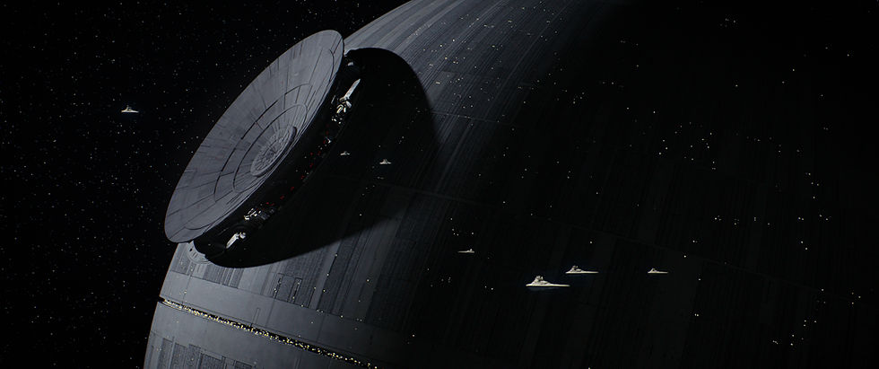 Death Star in the Star Wars movies