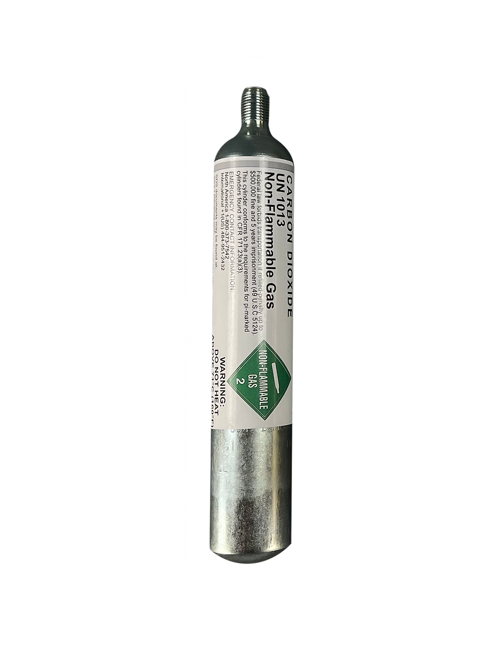 Thumbnail: 92 gram carbon dioxide filled cylinder CO2 measurements