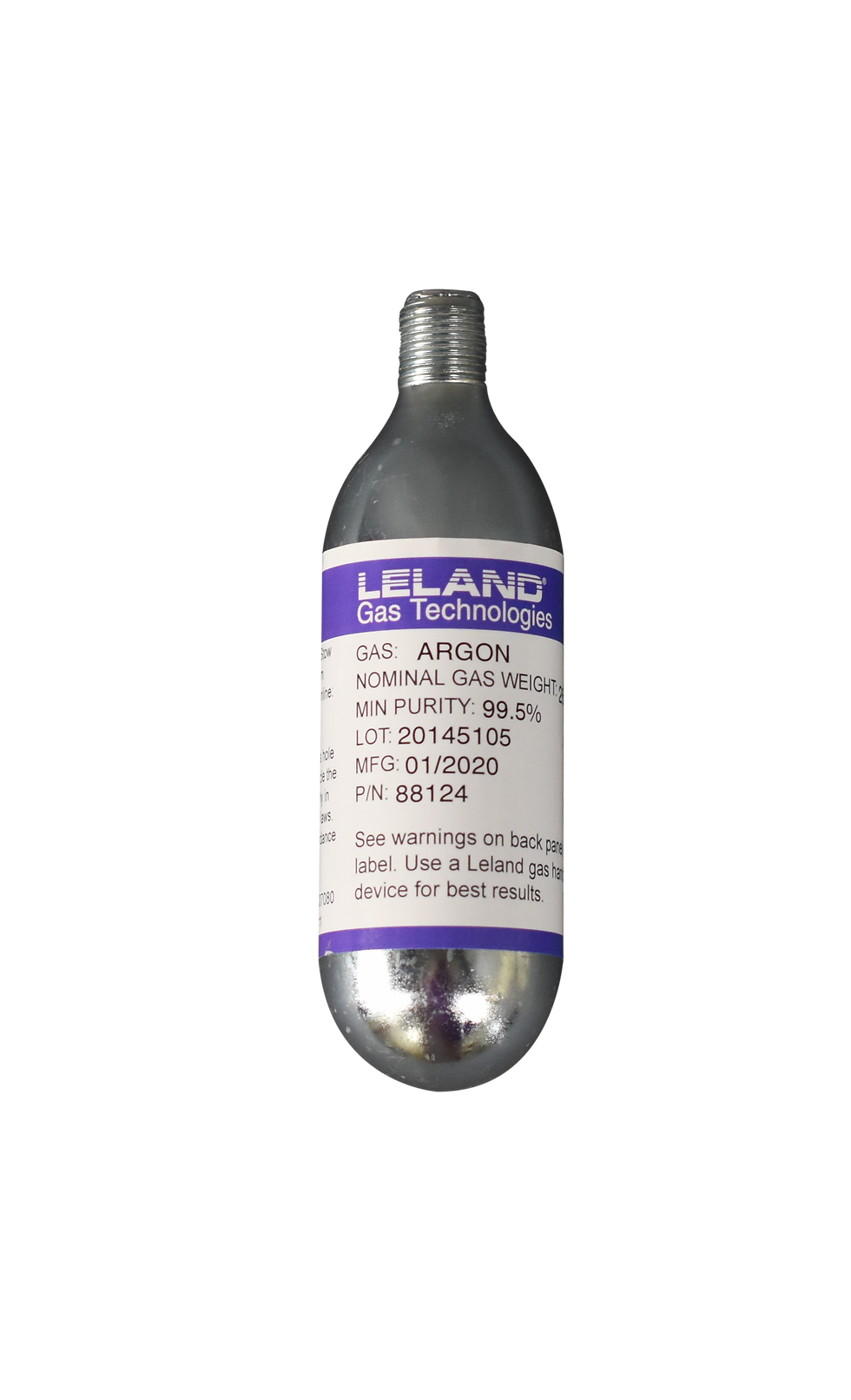 Cartridge Large Argon AR front view