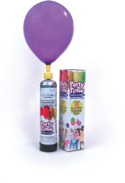 Tank with inflated balloon and box