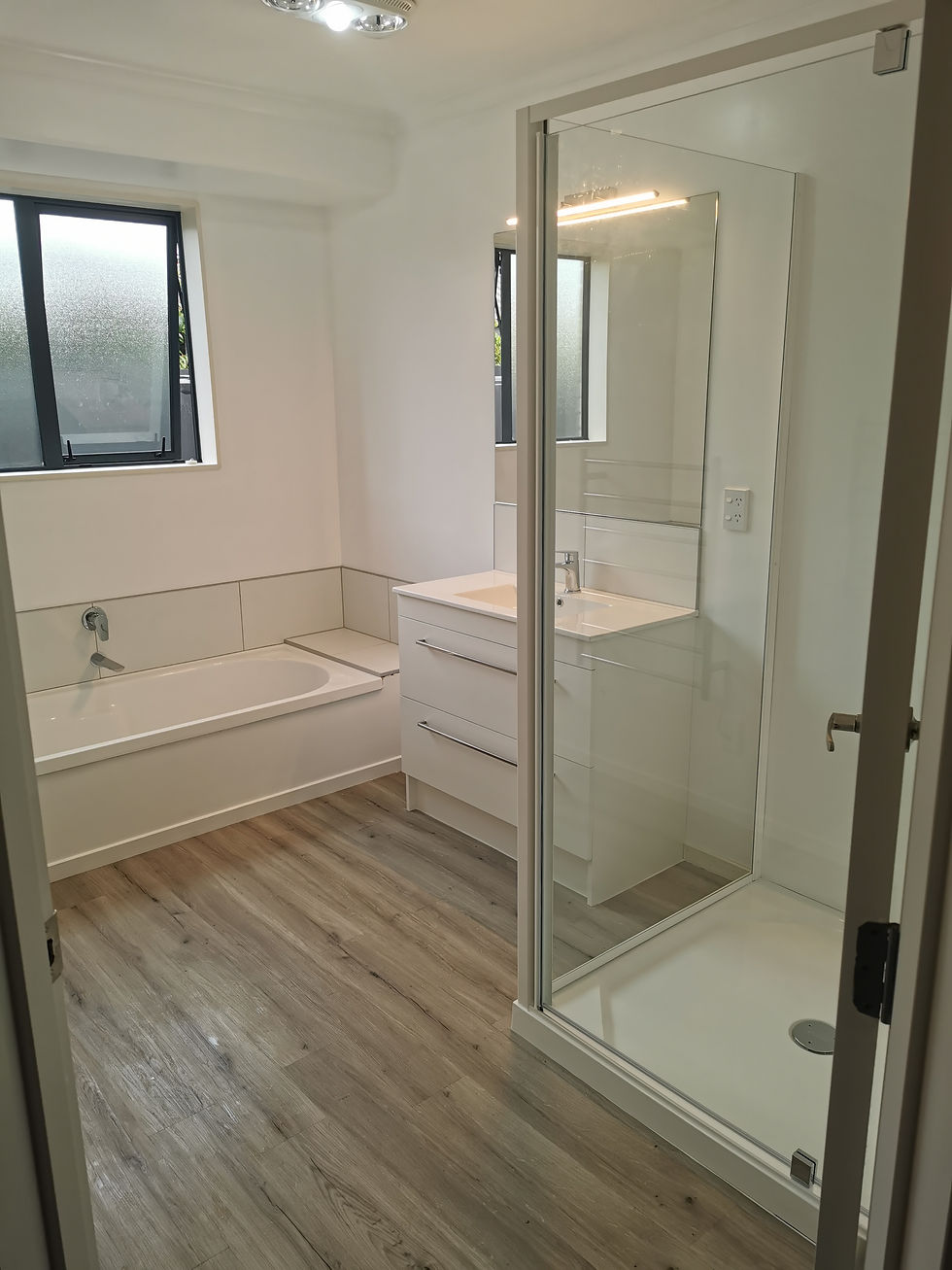 Update the shower, replace old tiles and a fresh coat of paint may be all that's needed