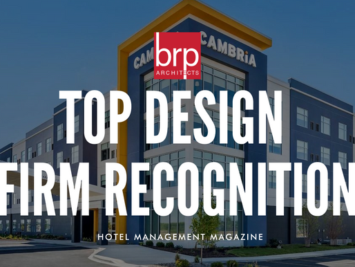 BRP Architects recognized as a Top Design Firm by Hotel Management