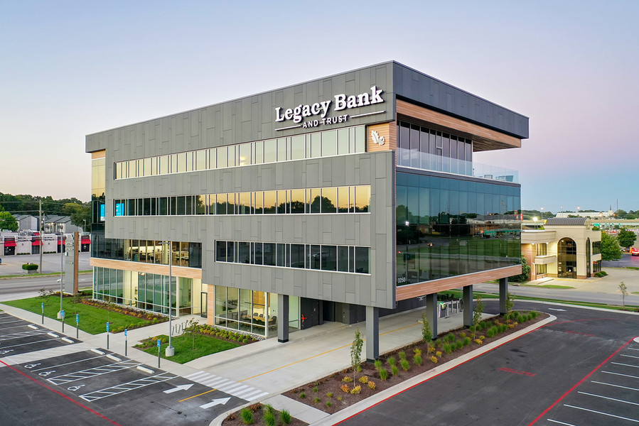 Legacy Bank and Trust's New Headquarters BRP Architects