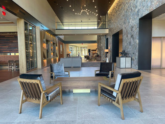 Hilton at Cavasson lounge in lobby