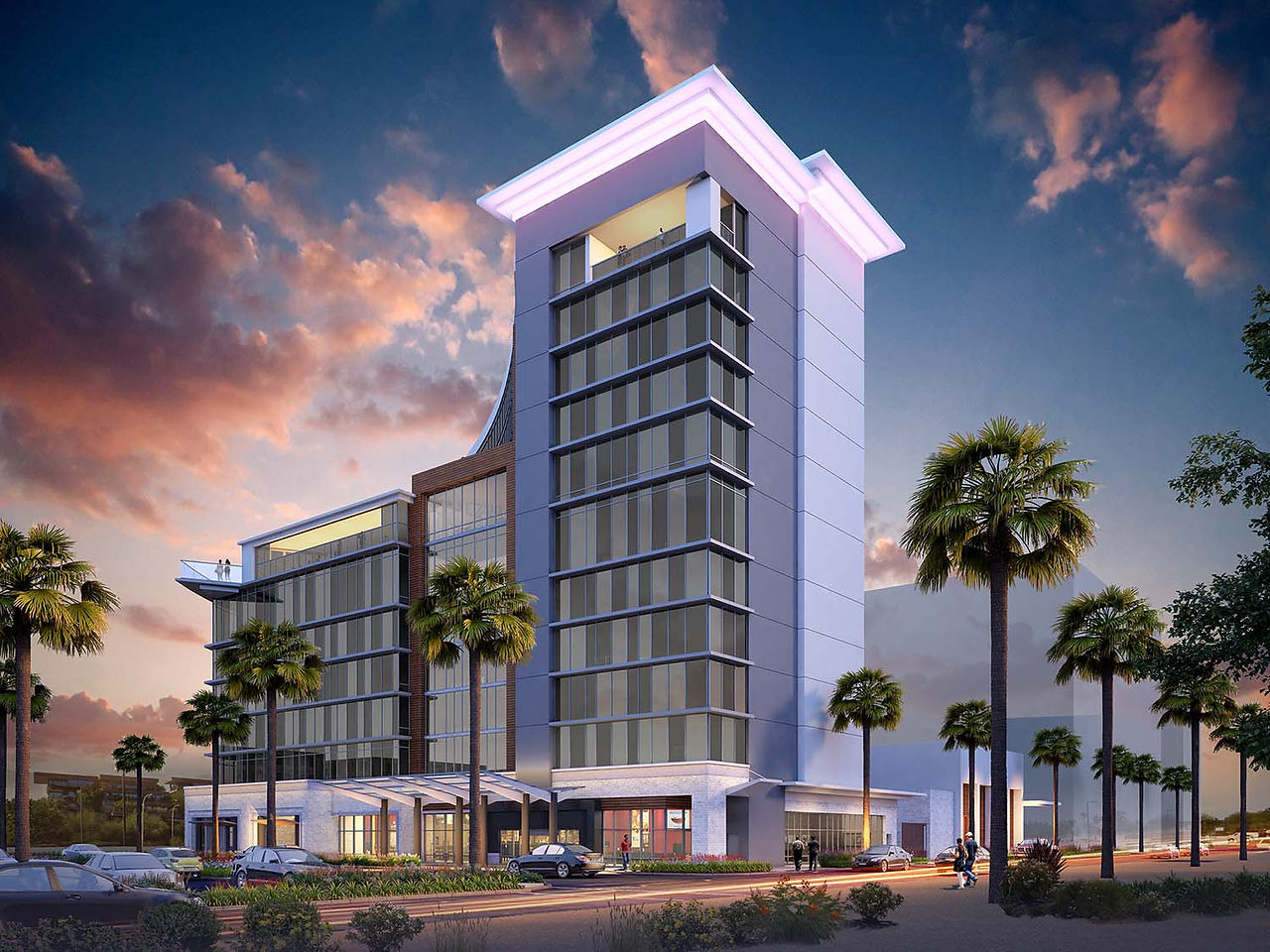 Caesars Republic Scottsdale Hotel rendering