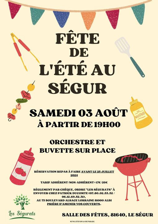 3/08, FETE DE L'ETE au SEGUR (81640)