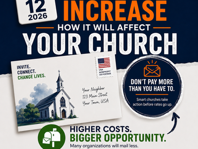 July 12th USPS Postage Increase: How It Will Affect Your Church