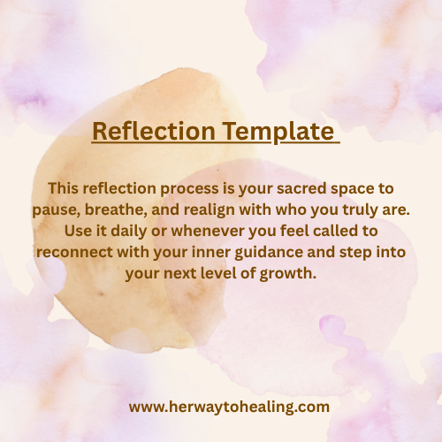 Reflection Template