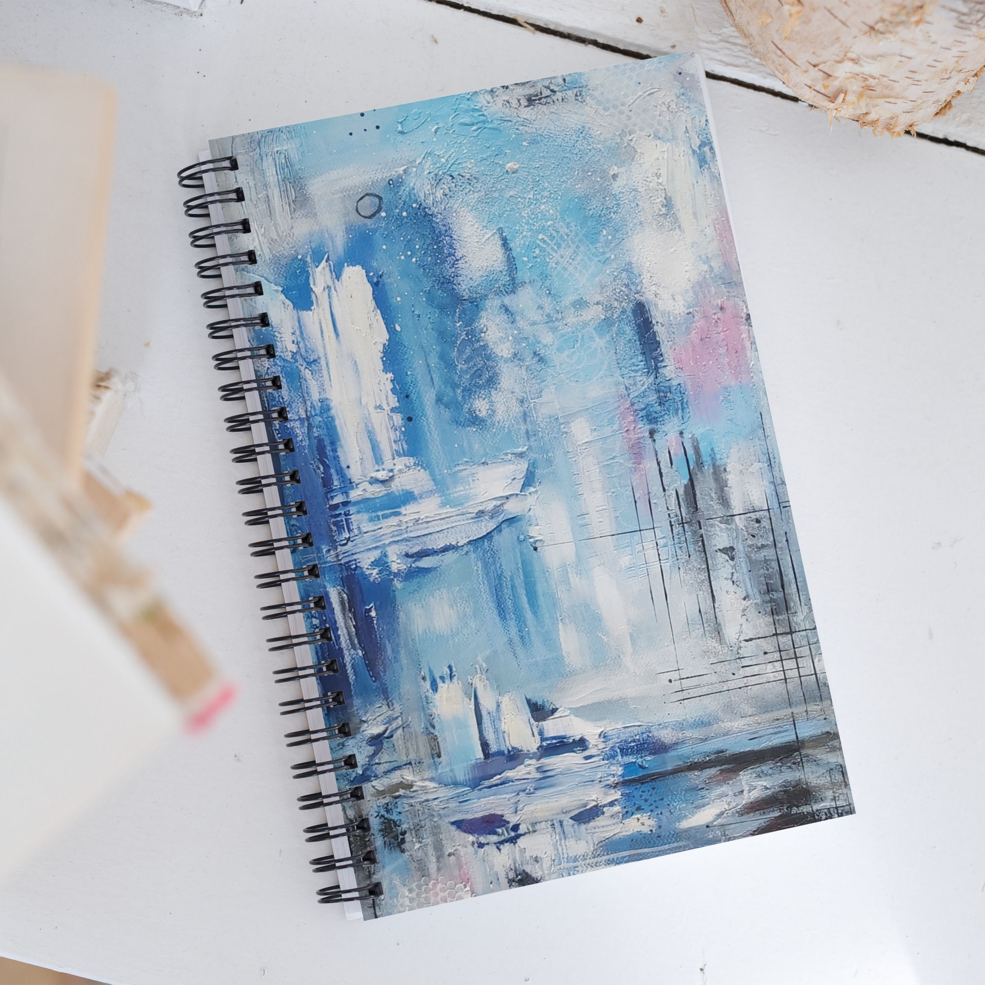 Spiral notebook Frozen Serenity