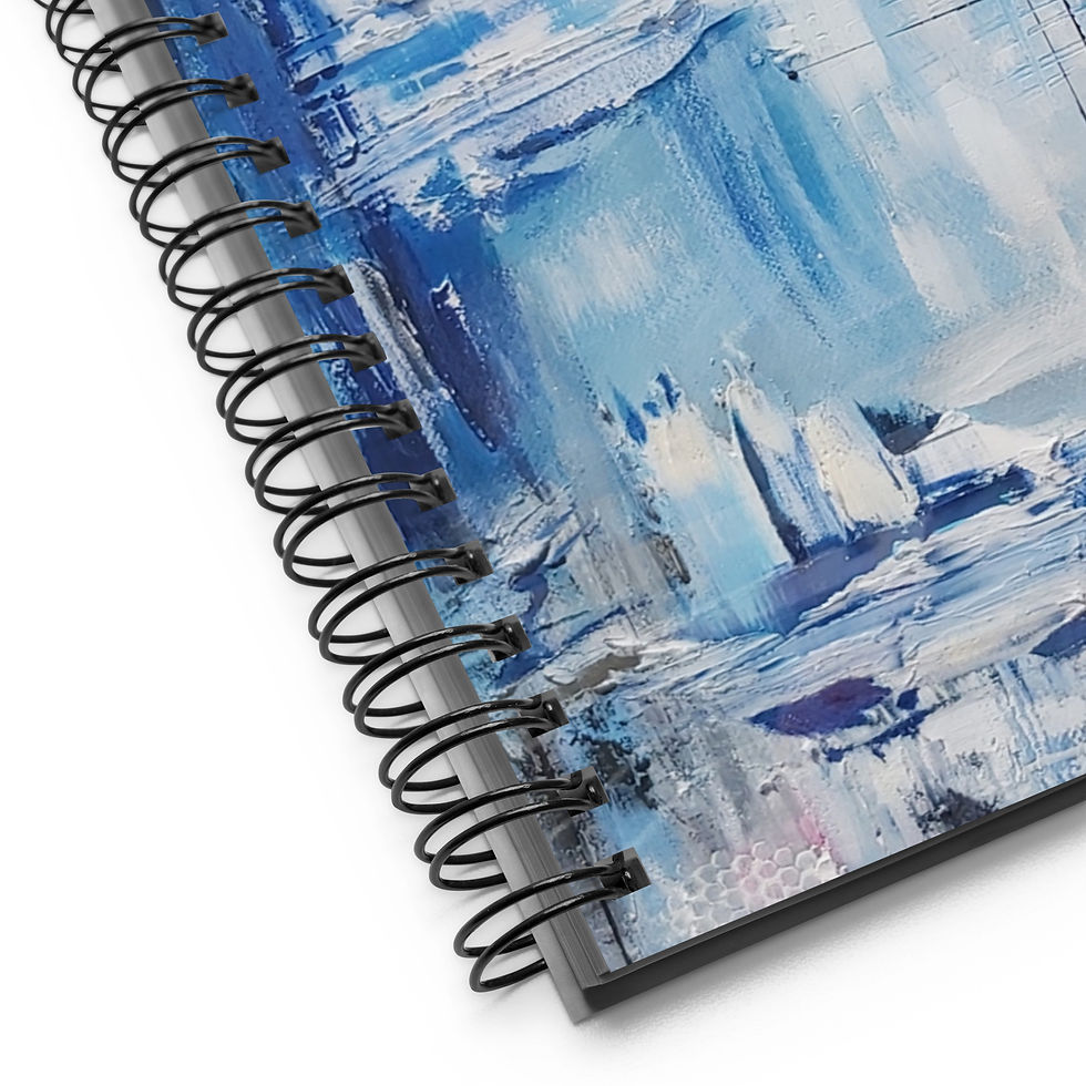 Miniaturbild: Spiralnotizbuch Frozen Serenity
